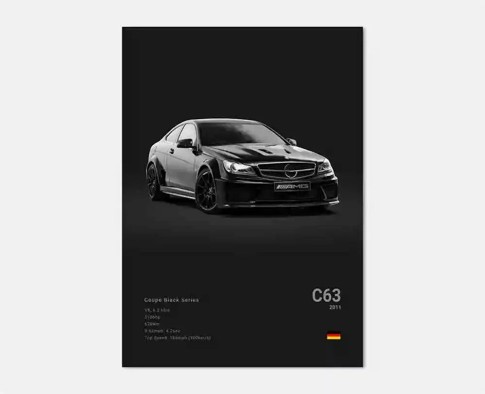 Luxury Sports Car Poster