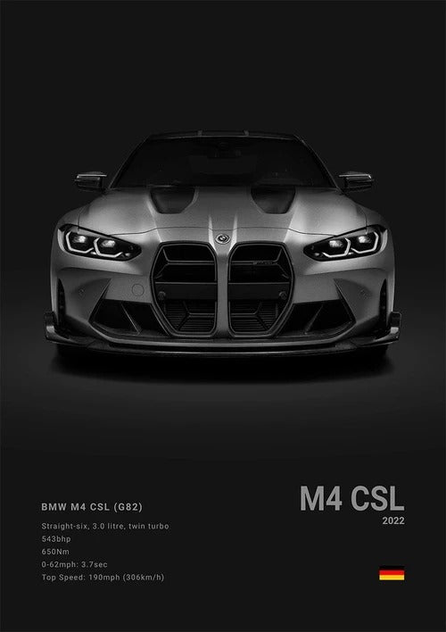 Luxury Sports Car Poster