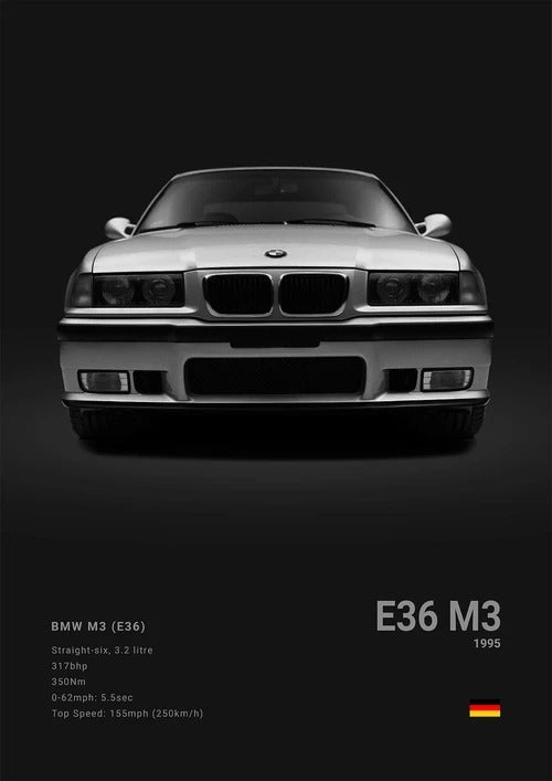 Luxury Sports Car Poster