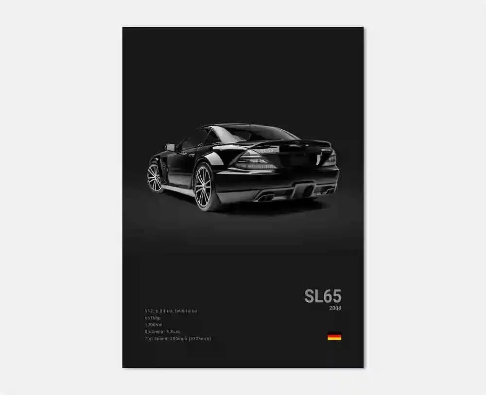 Luxury Sports Car Poster