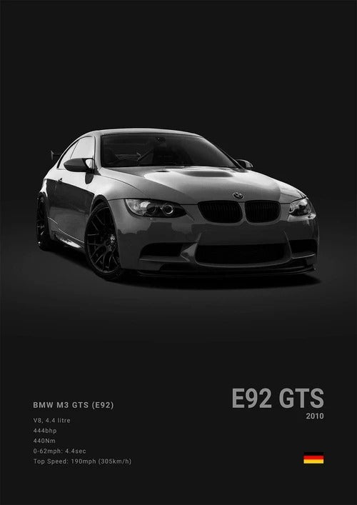 Luxury Sports Car Poster