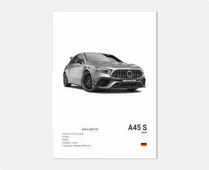 Luxury Sports Car Poster