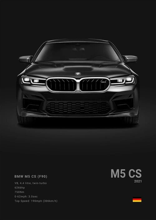 Luxury Sports Car Poster