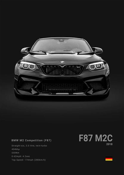 Luxury Sports Car Poster