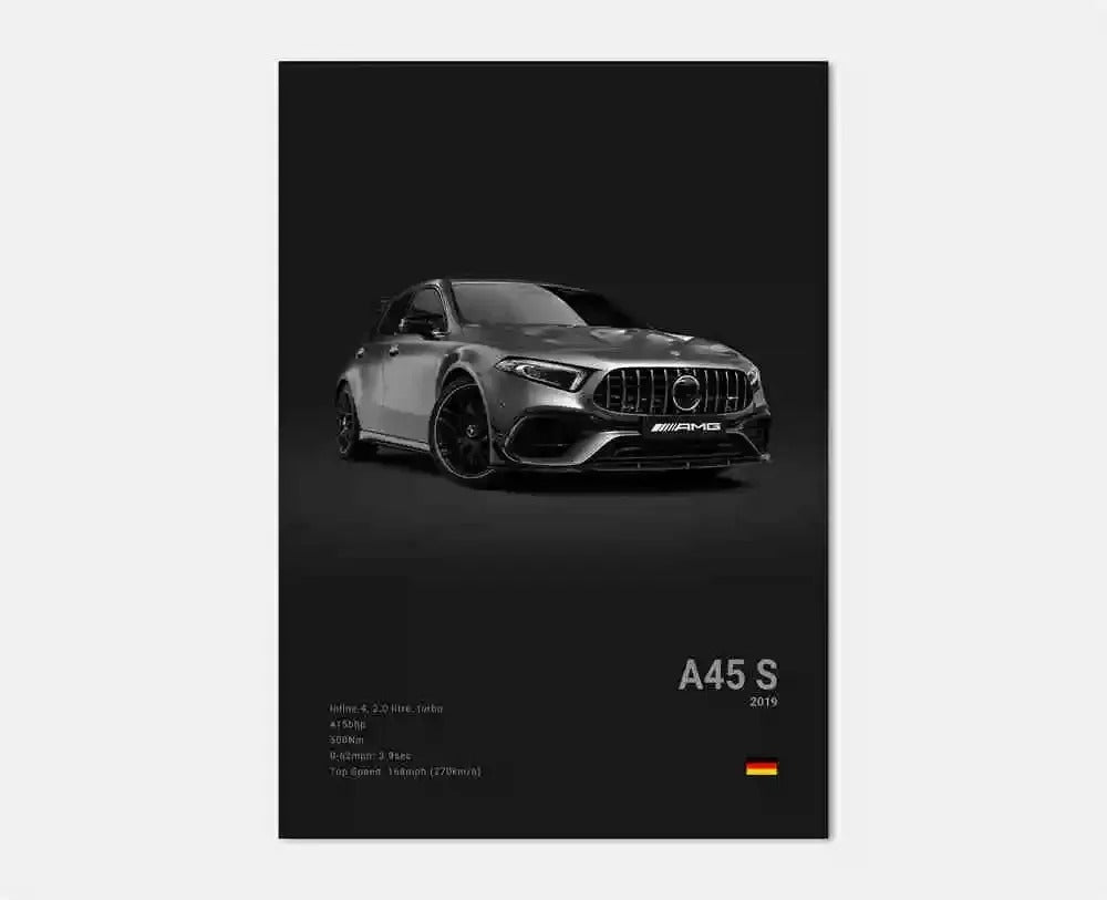 Luxury Sports Car Poster