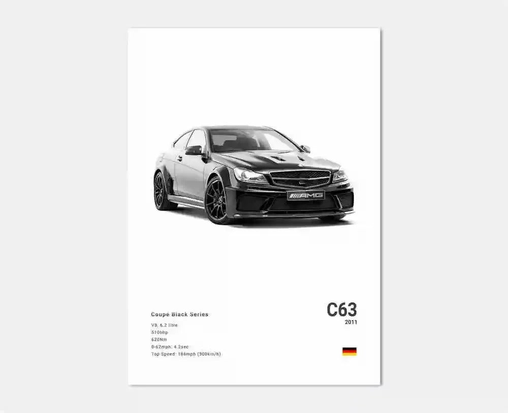 Luxury Sports Car Poster