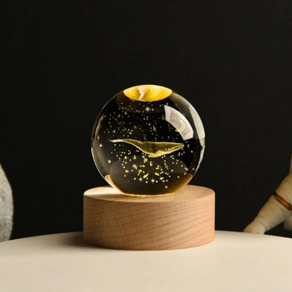 Galaxy Moon Lamp