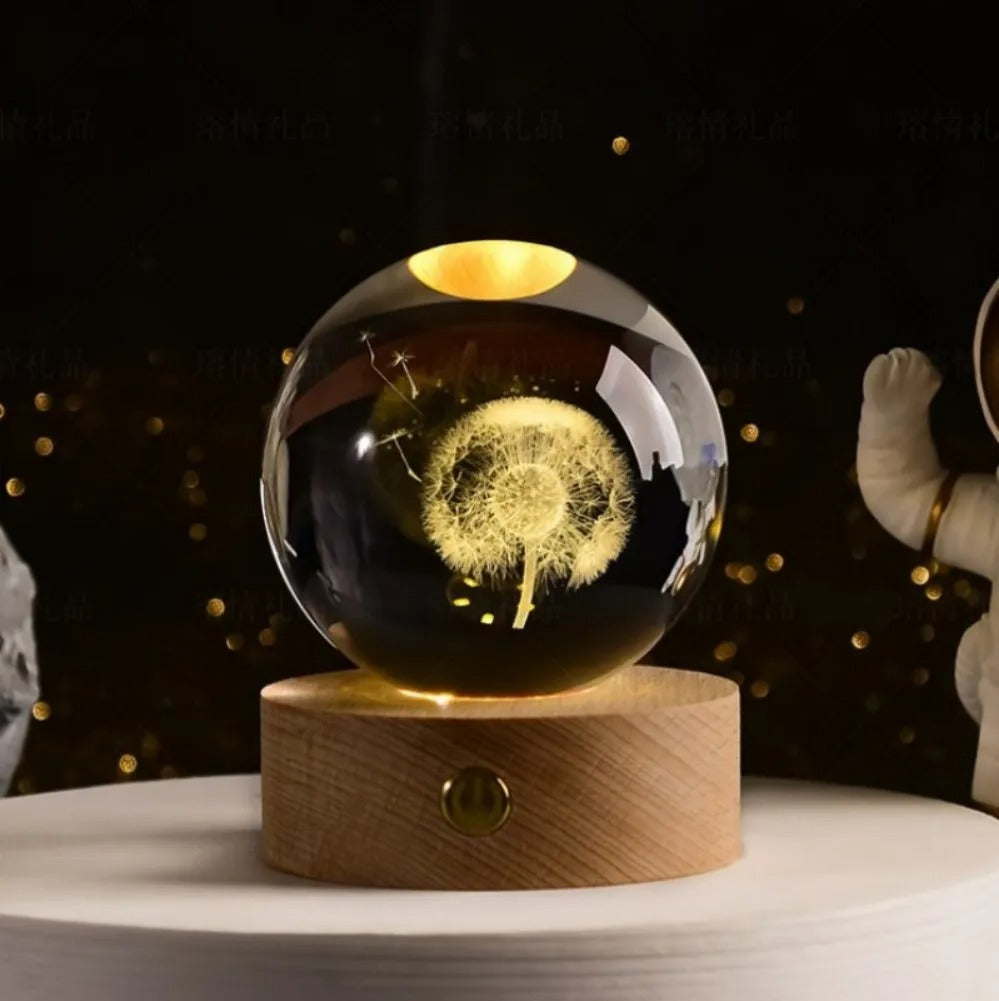 Galaxy Moon Lamp