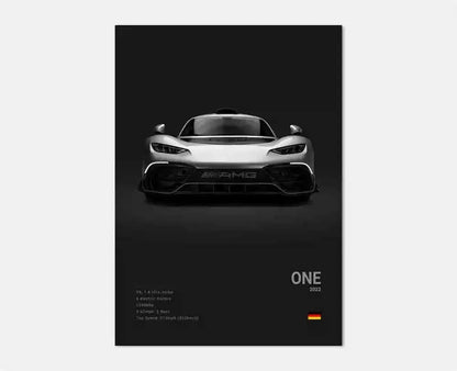 Luxury Sports Car Poster