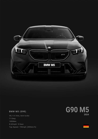 Luxury Sports Car Poster