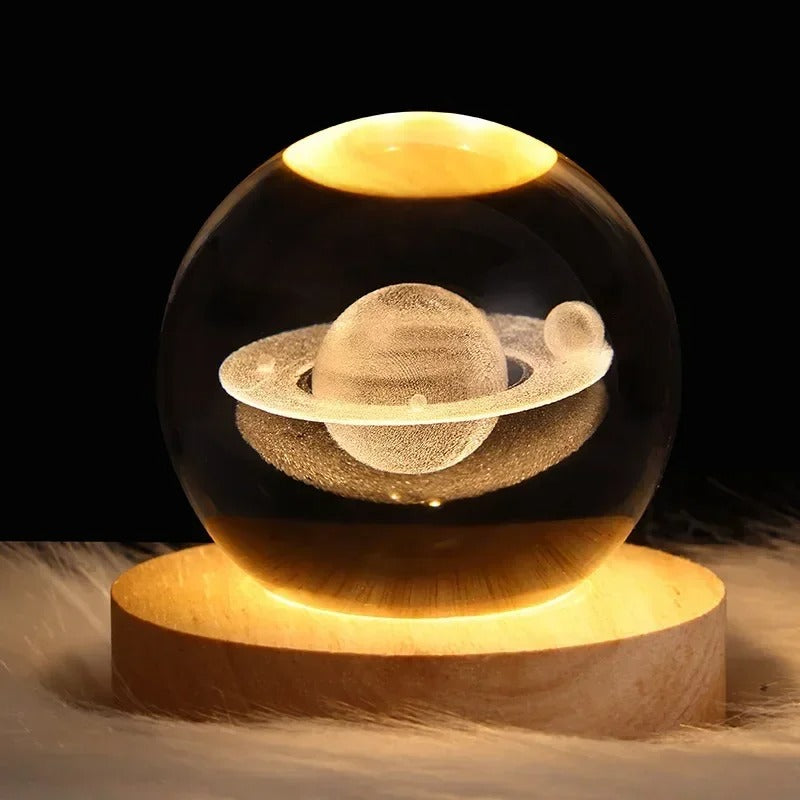 Galaxy Moon Lamp