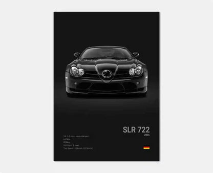 Luxury Sports Car Poster