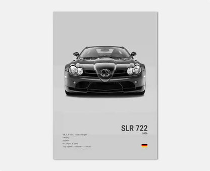 Luxury Sports Car Poster