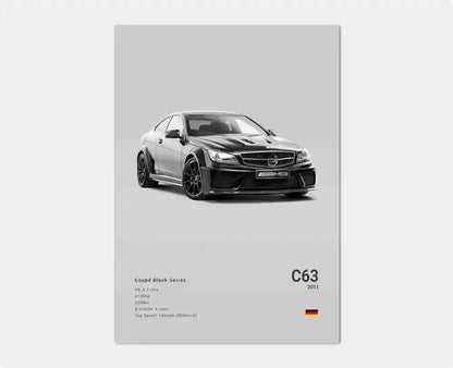 Luxury Sports Car Poster